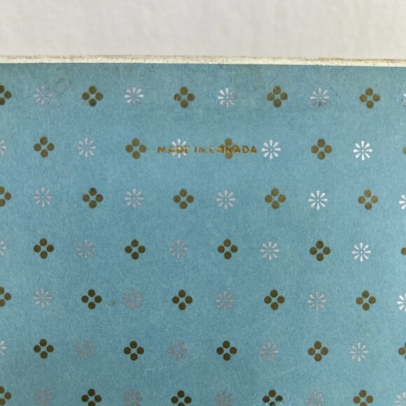 Vintage MCM Jewelry Box Cream Red Satin & Velvet Interior 3 Tier Made In Canada - Picture 15 of 16